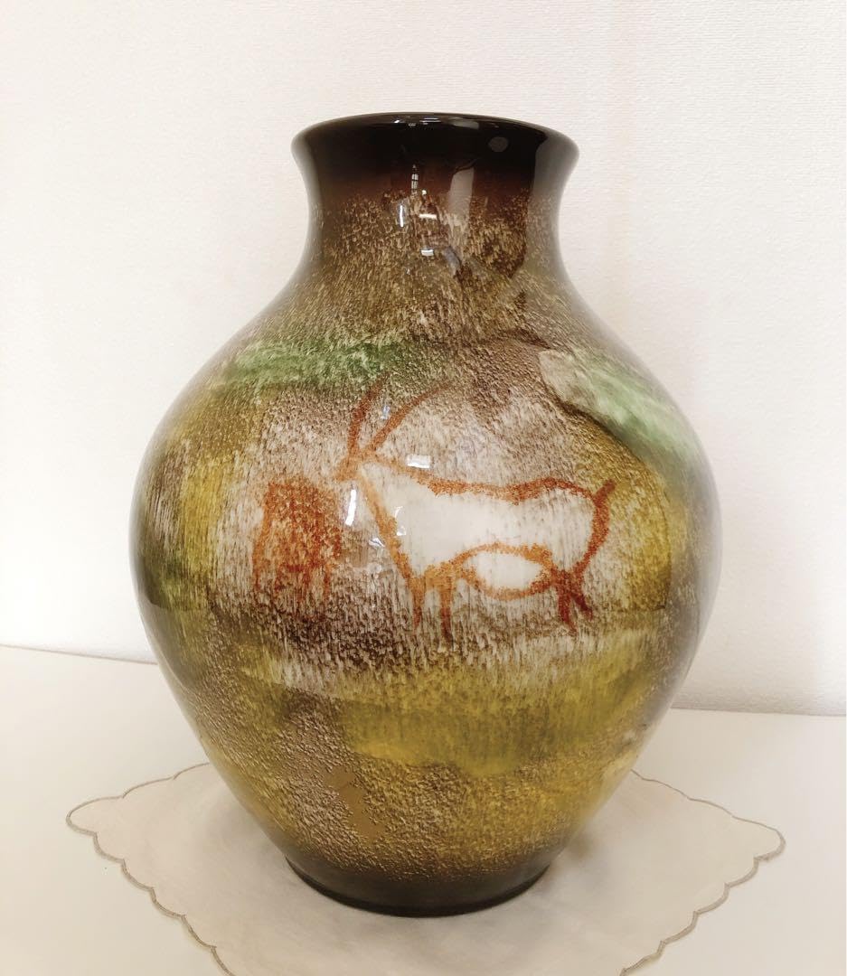 Amazon.co.jp: SEYEI LASCAUX 大型花瓶 ラスコー 瀬栄陶器 花瓶